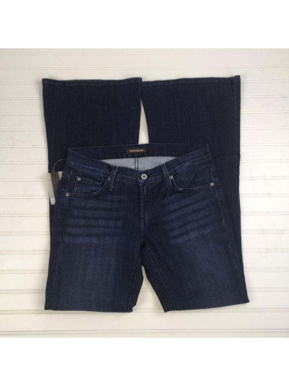 James Jeans Play Girl Ultra Flare Slim Leg Jeans Womens Size 30
